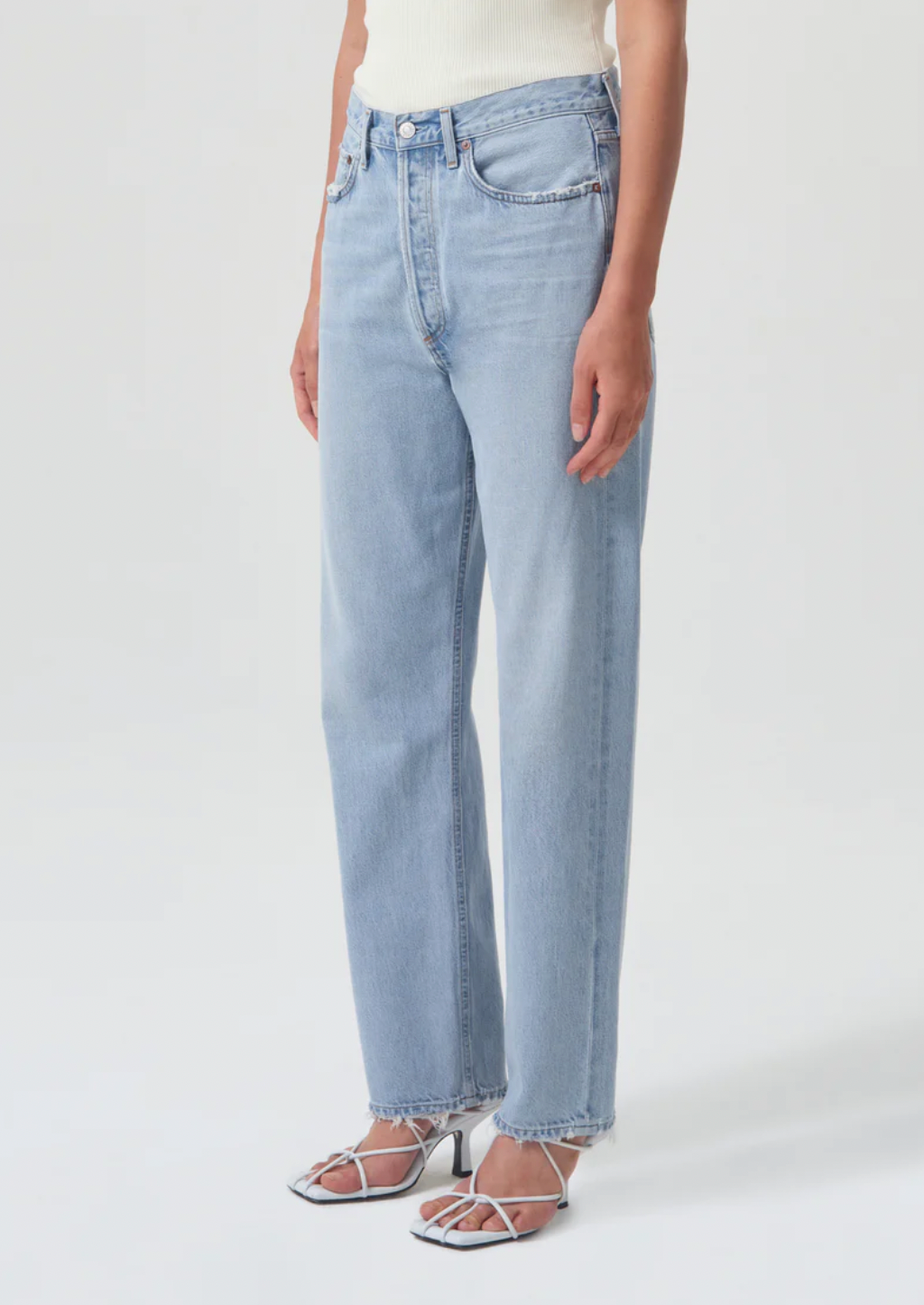 AGOLDE 90'S MID RISE STRAIGHT - REPUTATION