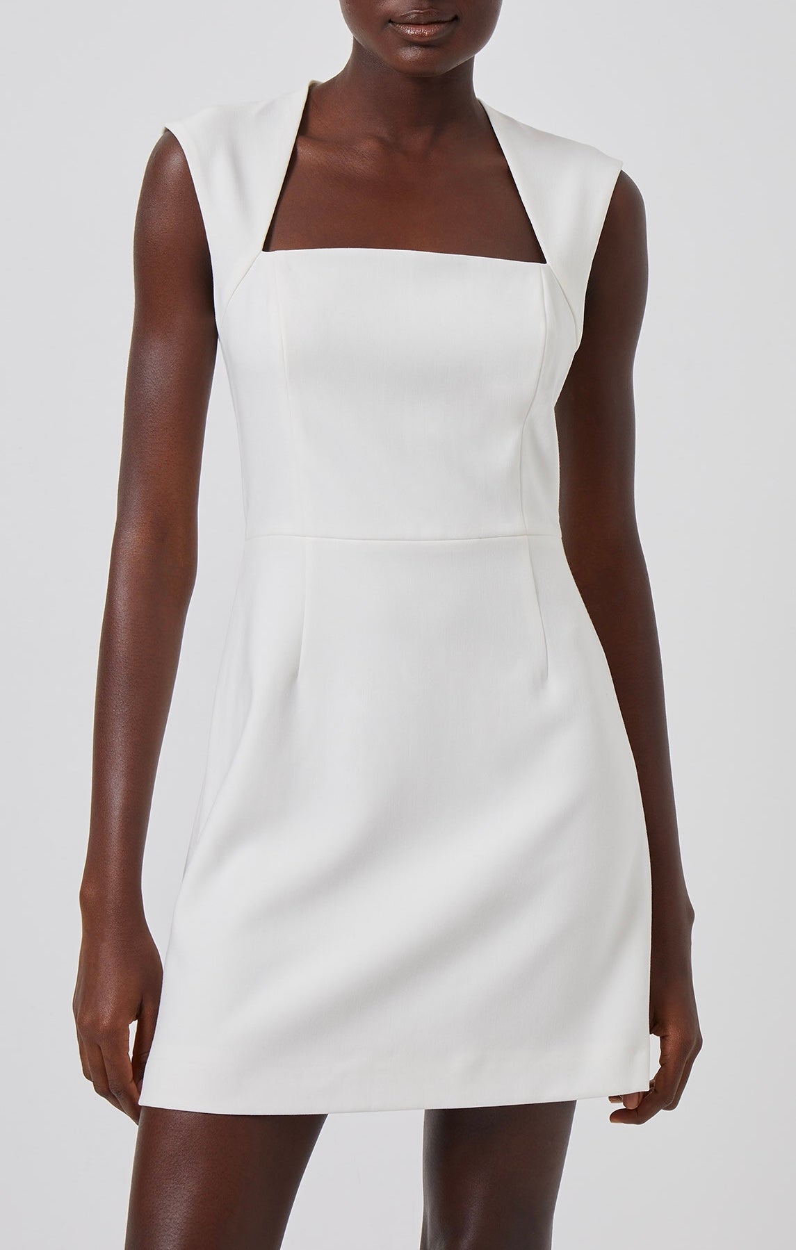 FRENCH CONNECTION WHISPER RUTH SQUARE NECK DRESS