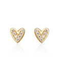 ELLI PARR HEART PAVE STUDS