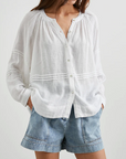 RAILS FRANCES BUTTON DOWN BLOUSE