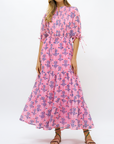 OLIPHANT CINCHED PINTUCK MAXI