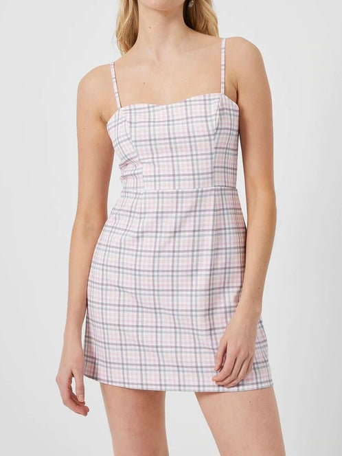 FRENCH CONNECTION YAKI WHISPER TIE BACK DRESS