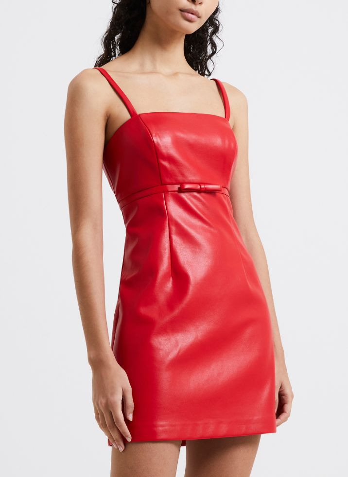 FRENCH CONNECTION CROLENDA BOW DRESS