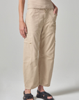 CITIZENS OF HUMANITY MARCELLE LOW SLUNG CARGO SATEEN