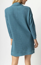Load image into Gallery viewer, LILLA P 3/4 SLEEVE MOCK NECK DRESS
