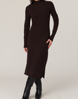 FRENCH CONNECTION COZY SOFT SIDE SPLIT DRESS