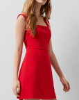 FRENCH CONNECTION WHISPER RUTH SQUARE NECK DRESS