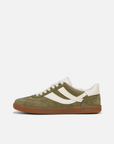 VINCE OASIS LEATHER AND SUEDE SNEAKER
