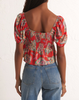 Z SUPPLY RENELLE TANGO FLORAL TOP