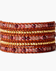 CHAN LUU STRAWBERRY QUARTZ MIX WRAP