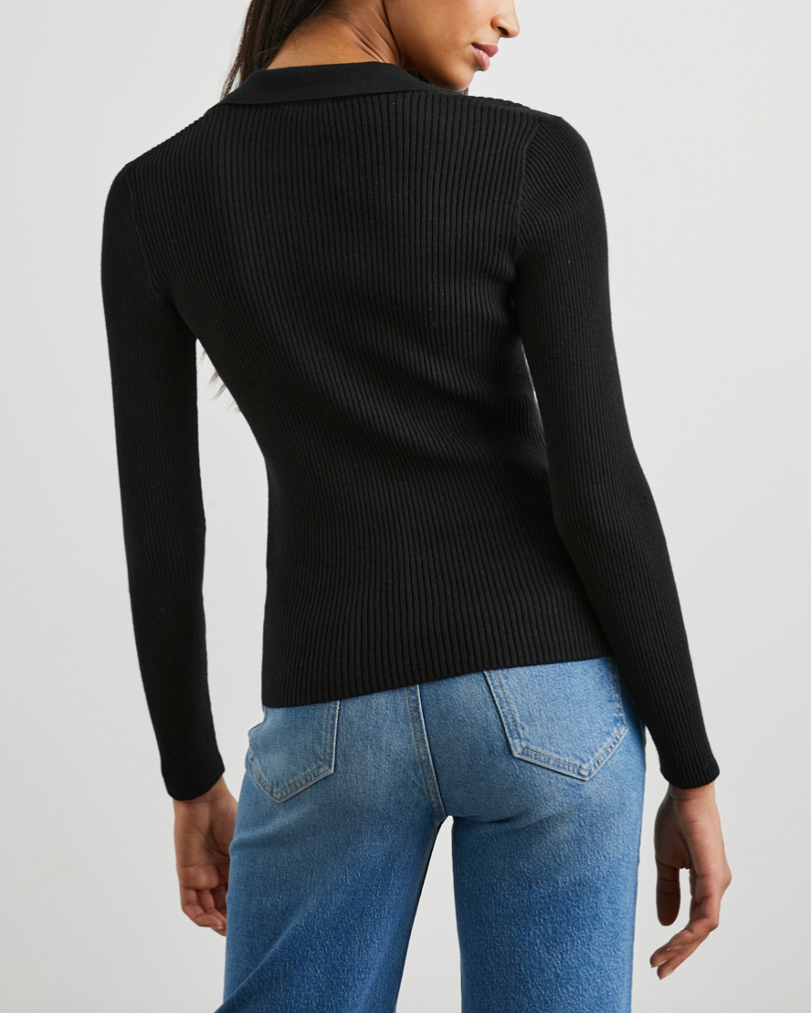 RAILS KENNEDY COLLARED TOP