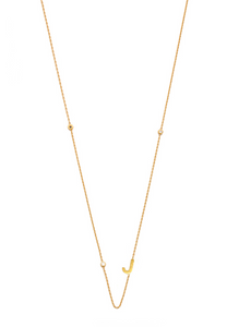 TAI INITIAL NECKLACE - J