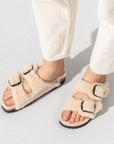 BIRKENSTOCK ARIZONA PLATFORM TEDDY