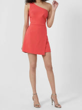 Load image into Gallery viewer, FRENCH CONNECTION WHISPER ONE SHOULDER ENVELOPE DRESS
