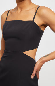 FRENCH CONNECTION ECHO CUT OUT STRAPLESS SLIP DRESS